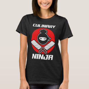 Camiseta Cocina culinaria Ninja Cocina Cocina Guru Cocina d