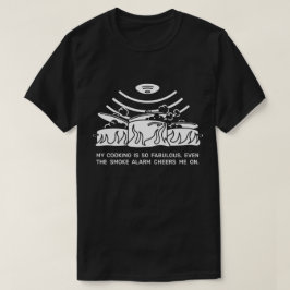 Camiseta Cocina de alarma de humo