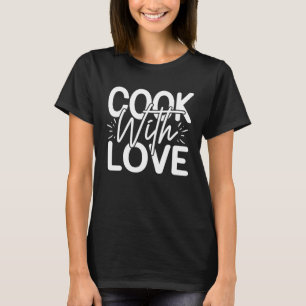 Camiseta Cocina de amor de Cocina de Cocina Cocina de Cocin