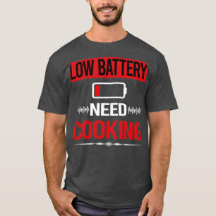 Camiseta Cocina de batería baja