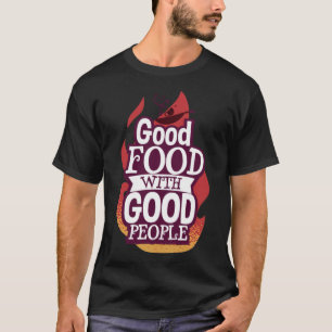 Camiseta Cocina de buena comida Política del chef de cumple