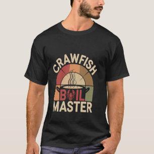 Camiseta Cocina de Cajún para el bacalao de mariscos
