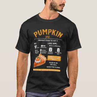 Camiseta Cocina de calabaza Dinne de la familia del día de