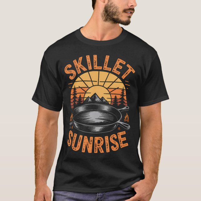 Camiseta Cocina de Campo Backwoods Hierro Fundido (Anverso)