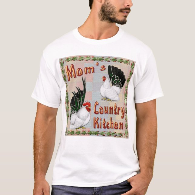 Camiseta Cocina de campo de mamá (Anverso)