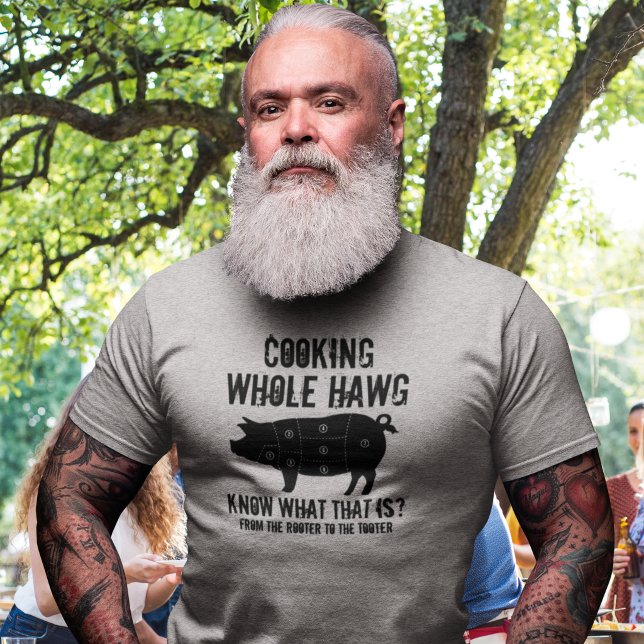 Camiseta Cocina de Cerdo Completo Barbacoa (Subido por el creador)