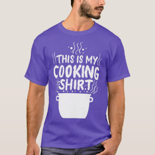 Camiseta Cocina de chef Cocinero Cocinero