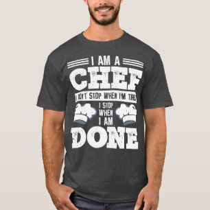 Camiseta Cocina de Chef Comida Cocina Gastronómica Hornear