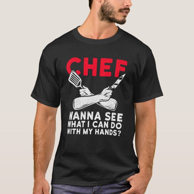 Camiseta Cocina De Chef Para Un Chef (Anverso)