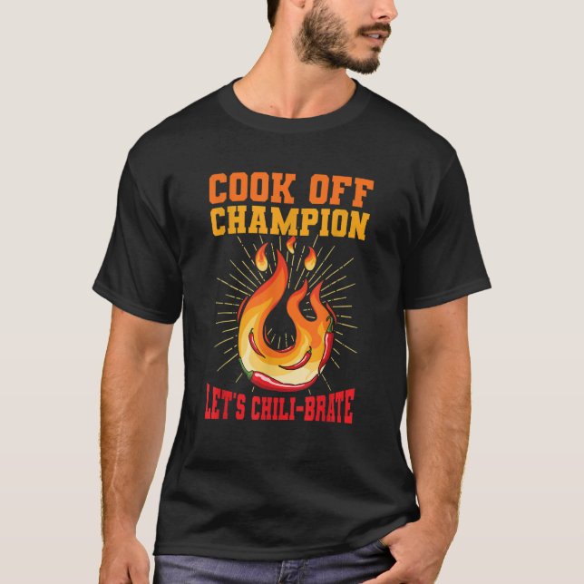 Camiseta Cocina de Chile para un campeón de Chile (Anverso)