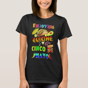 Camiseta Cocina De Cinco De Mayo