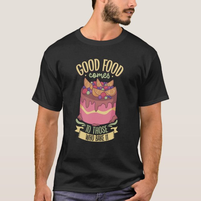 Camiseta Cocina de cocción de pan de pan de pan de panaderí (Anverso)