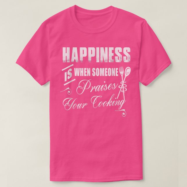 Camiseta Cocina de cocina familiar completa (Diseño del anverso)