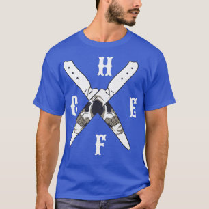Camiseta Cocina de Cocina Funny Cuchillas para los amantes