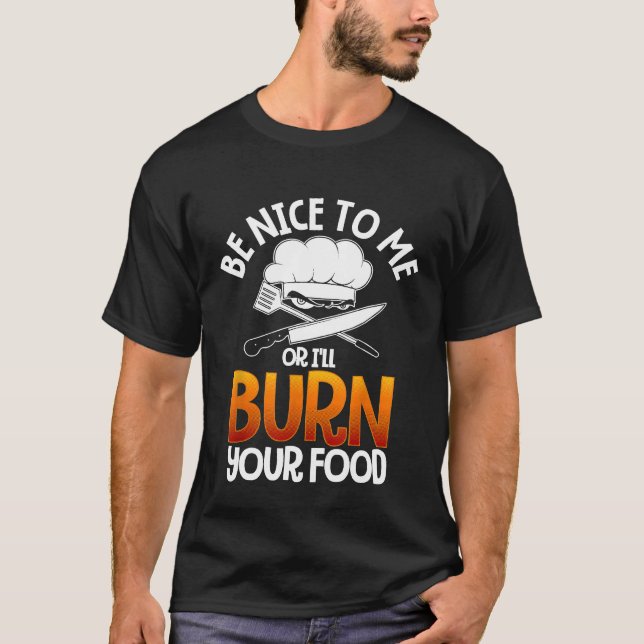 Camiseta Cocina De Cocina Para Chef Culinario Hombres Mujer (Anverso)