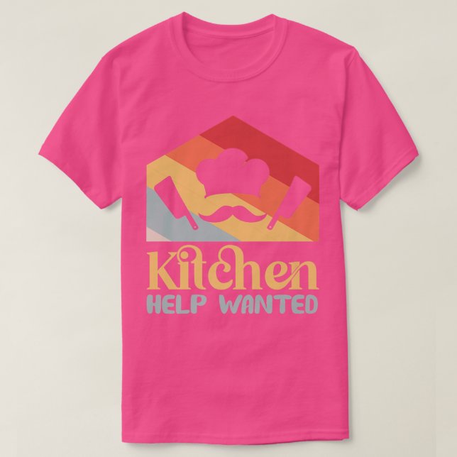 Camiseta Cocina De Cocina Se Busca Un Restaurante Gracioso  (Diseño del anverso)