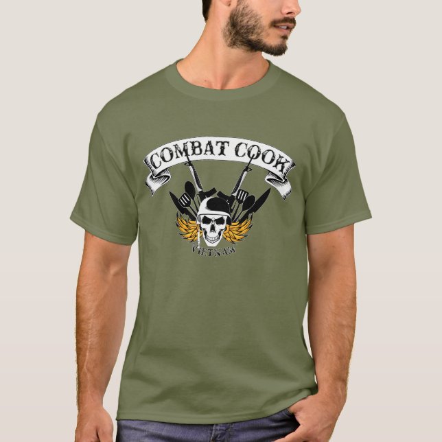 Camiseta Cocina de combate - Vietnam (Anverso)