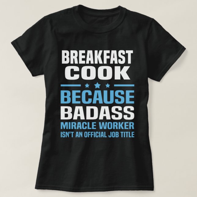Camiseta Cocina de desayuno (Diseño del anverso)