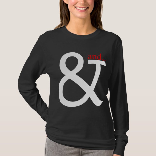Camiseta Cocina de fuentes - blanco y rojo sobre oscuro (Anverso)
