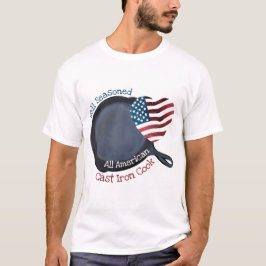 Camiseta Cocina de hierro fundido bien sazonada