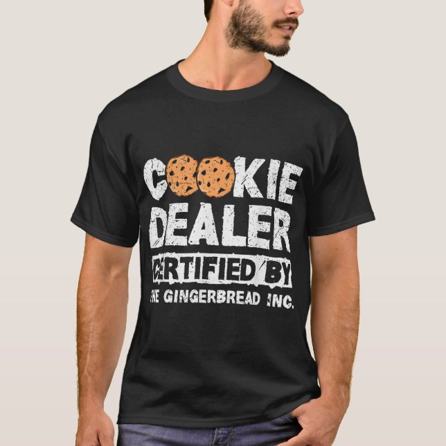Camiseta Cocina de los Navidades de panadería Gingerbread (Anverso)
