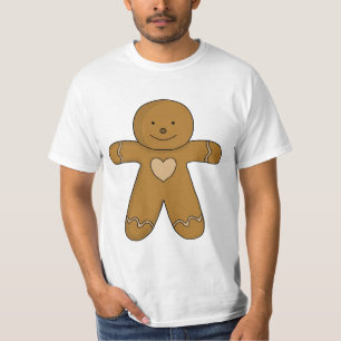Camiseta Cocina de los Navidades del hombre del pan de jeng