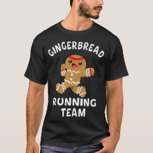 Camiseta Cocina de Navidades de equipo de Gingerbread Runni