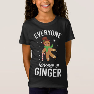 Camiseta Cocina de pan de jengibre que a todos les gusta el