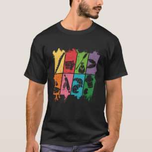 Camiseta Cocina de panadería de panadería de colores