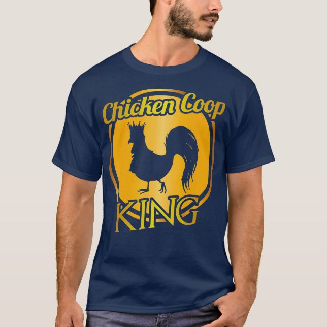 Camiseta Cocina de pollo Rey Cultivo Tee animal (Anverso)