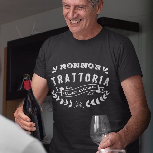 Camiseta Cocina del abuelo italiano de la Trattoria de Nonn (Subido por el creador)