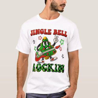 Camiseta Cocina del árbol de Navidad de Jingle Bell Rockin
