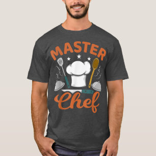 Camiseta Cocina divertida de cocinero maestro de los hombre