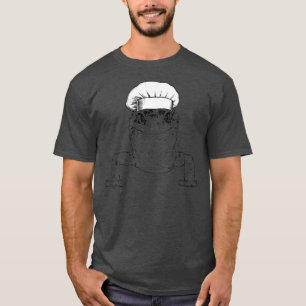 Camiseta Cocina divertida del chef Leopardo Gecko Cook