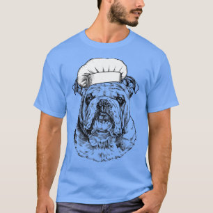 Camiseta Cocina divertida para cocinar cocinero Bulldog ing