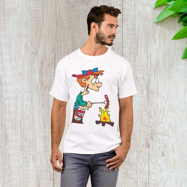 Camiseta Cocina En Una Fogata (Subido por el creador)