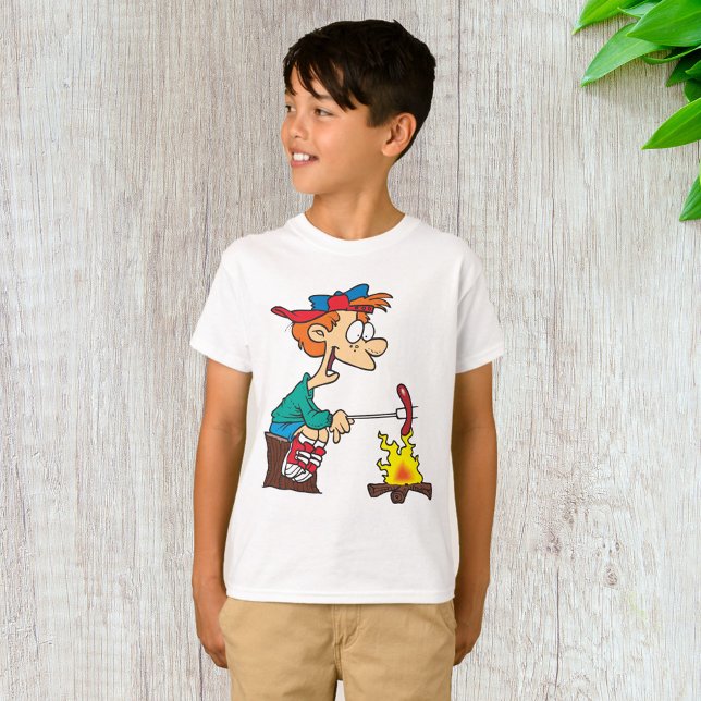 Camiseta Cocina En Una Fogata (Subido por el creador)