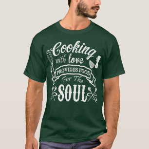 Camiseta Cocina familiar completa con amor Cocina Cocina y