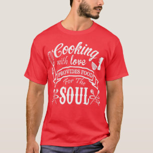 Camiseta Cocina familiar completa con amor Cocina Cocina y 
