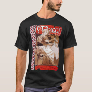 Camiseta Cocina femenina, Alphonse Mucha
