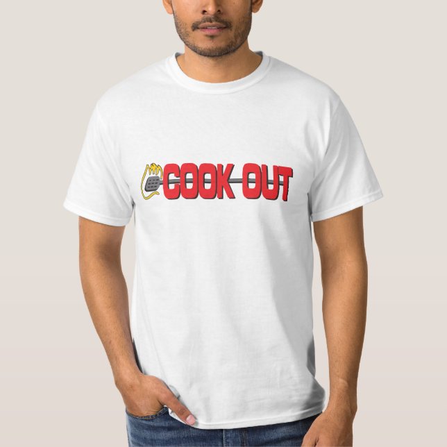 Camiseta Cocina fuera (restaurante) (Anverso)