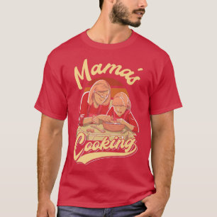 Camiseta cocina gastronómica mamá mamas cocinar 220