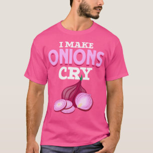 Camiseta Cocina Gourmet Hago Llorar Cebolla Chef Comida Div