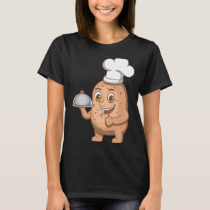 Camiseta Cocina irónica de verduras del chef del Hobby de P