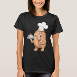Camiseta Cocina irónica de verduras del chef del Hobby de P