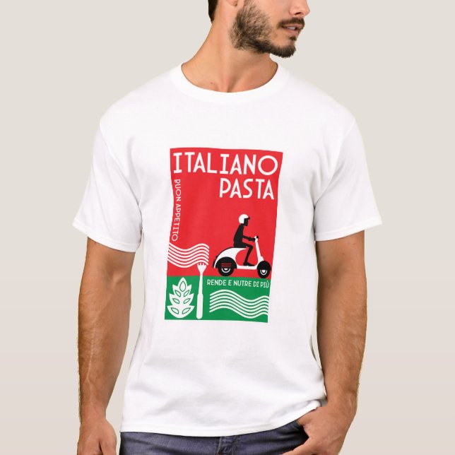 Camiseta Cocina italiana (Anverso)