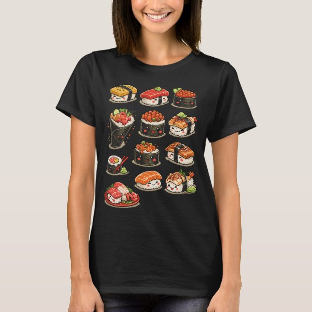 Camiseta cocina japonesa (Anverso)
