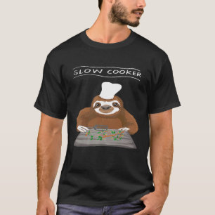 Camiseta Cocina lenta Guay Slow Cooker Sluggish Cooking Che