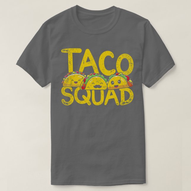 Camiseta Cocina mexicana Funny Taqueria Taco Squad Mexico F (Diseño del anverso)