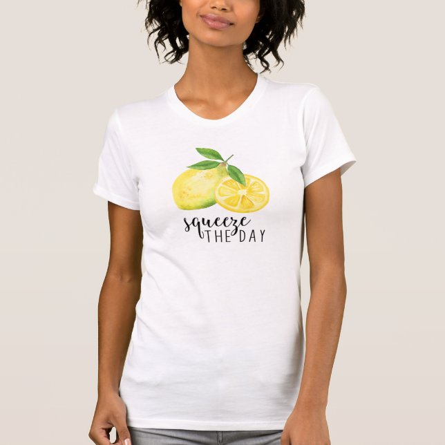 CAMISETA COCINA MODERNA LEMON PUN (Anverso)